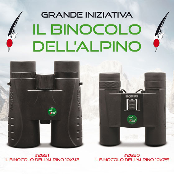 il binocolo dell'alpino