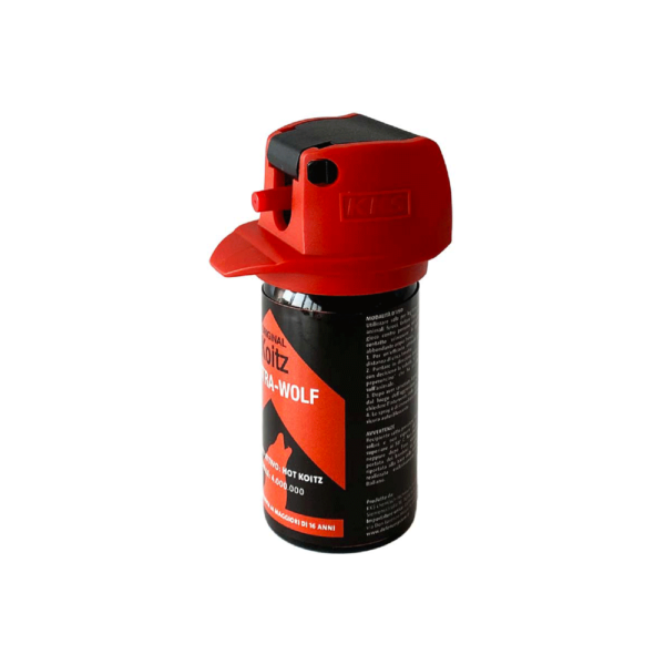 Spray antiaggressione contro i lupi